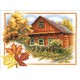 ПС-0314  Набор для вышивания "Осень в деревне"