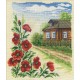 ПС-0383  Набор для вышивания "Цветы у дома"