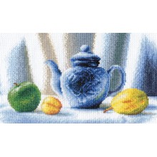 Н-0401   Набор для вышивания "Синий чайник"